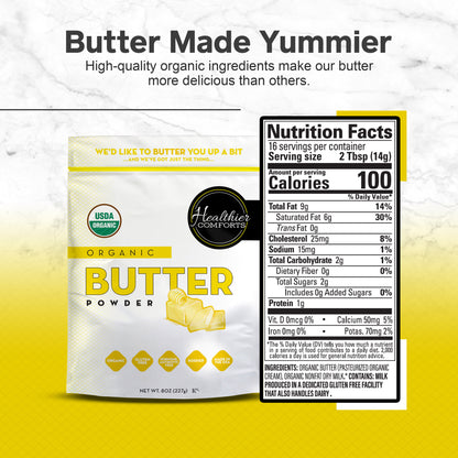 Organic Butter Powder