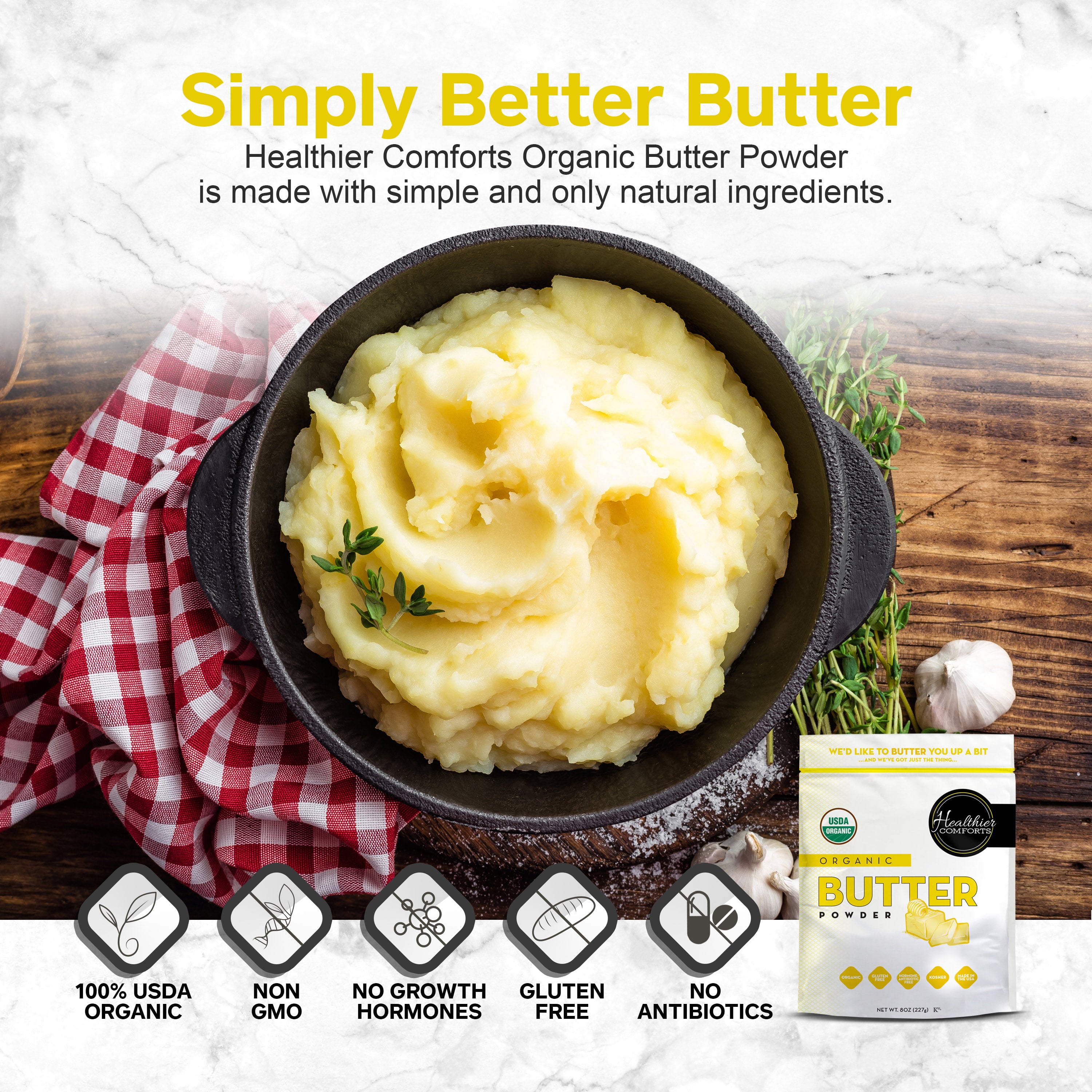 Organic Butter Powder