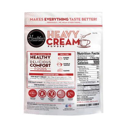 Organic Heavy Cream Powder