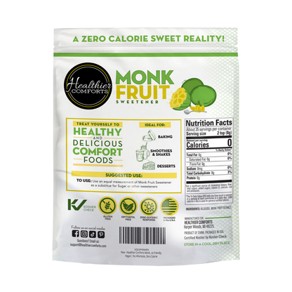 Monk Fruit Sweetener with Allulose