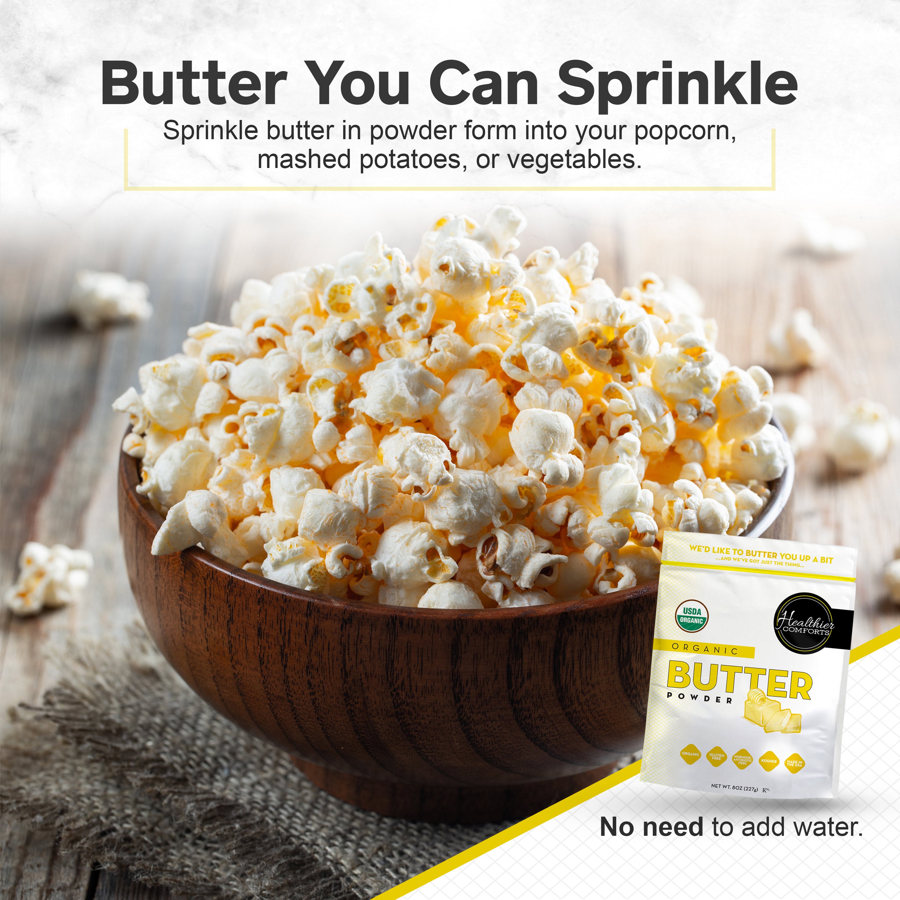 Organic Butter Powder